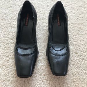 SOLD Prada Kitten Heel Mary Janes